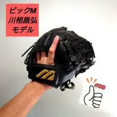 川相昌弘型　MIZUNO　ミズノプロ　ビックMラベル　一般軟式用　内野手グラブ