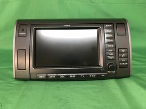 KJ202 中古 トヨタ エスティマ GSR55W 平成21年2月 取り外し カーナビ HDDナビ 86100-28100 135001-6350B101 動作保証