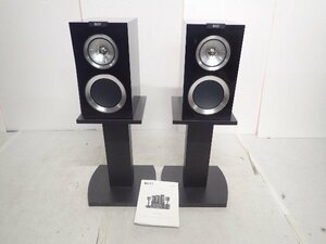 KEF ケフ ブックシェルフ型スピーカー R300 ペア スタンド付き ★ 6E145-3