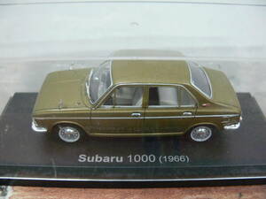 スバル 1000 (1966) 1/43スケール 国産名車コレクション (ミニカー)