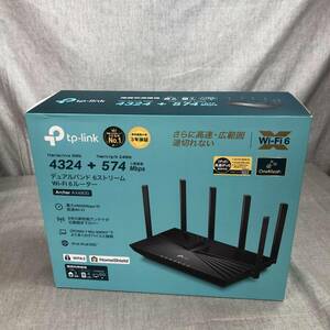 TP-Link WiFi ルーター WiFi6 PS5 対応 無線LAN 11ax AX4800 4324Mbps (5 GHz) + 574 Mbps (2.4 GHz) OneMesh対応 Archer AX4800/A