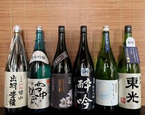 山形県産 日本酒 1.8L 6本セット 純米吟醸 大吟醸58