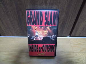 GRAND SLAM　 INSIDE or OUTSIDE VHSビデオ