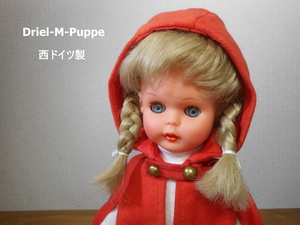 ヴィンテージ　西ドイツ　人形　Driel-M-Puppe