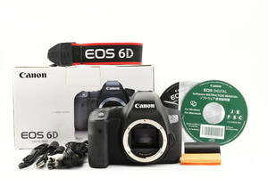 【美品】 Canon キャノン EOS 6D デジタル一眼レフカメラ ボディ 元箱付き【動作確認済み】 #5693