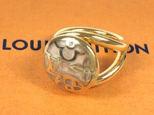 ルイ・ヴィトン　Louis Vuitton　バーグセレスト　リング　指輪　サイズ9号　ローズ/ゴールドカラー　YAS-5761