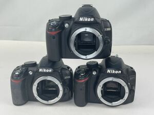Nikon D3000 D3100 D3200 ボディ 3台 まとめ売り ジャンク I