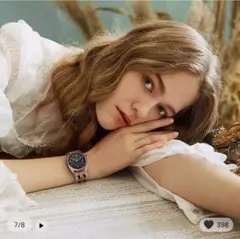 Galaxy watch 2用 クラシック ベルト 20mm rose gold