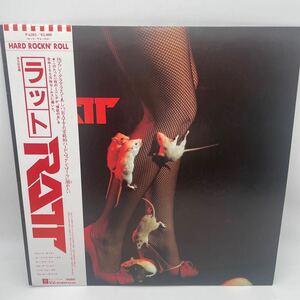 【帯付】ラット/RATT/レコード/LP/P-6203