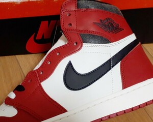 新品 未使用 30cm NIKE AIR JORDAN 1 RETRO HIGH OG CHICAGO LOST & FOUND US12 ナイキ エア ジョーダン I レトロ ハイ シカゴ 2022