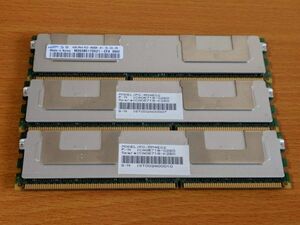 SAMSUNG PC3-8500R 4GB×3枚=計12GB　サーバー用　PG-RM4EG2