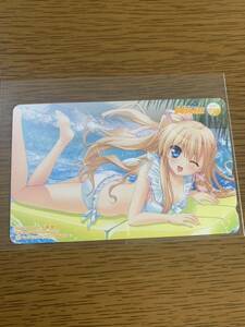 「Orange Memories」 電撃姫 テレホンカード 未使用品　50度　アニメ 