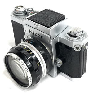 1円 Nikon F ウエストレベルファインダー NIKKOR-H Auto 1:3.5 2.8cm 一眼レフ フィルムカメラ レンズ