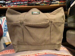 00’S L.L. BEAN KATAHDIN CAMPING TOTE BAG エルエル ビーン カタディン キャンピング トート バッグ アウトドア コットン キャンバス