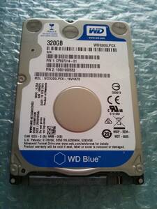 Western Digital WD 2.5インチ SATA HDD 320GB