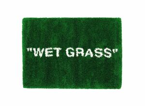 Virgil Abloh×IKEA MARKERAD“WET GRASS”ラグ