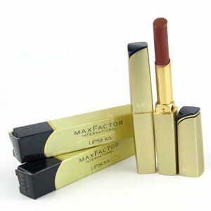 マックスファクター 口紅 リップシルクス 2点セット 若干使用 まとめて コスメ レディース Max Factor