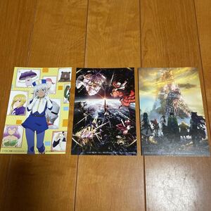 Anime Japan 2022 配布 AT-X ポストカード このヒーラーめんどくさい デートアライブⅣ 盾の勇者の成り上がり AJ アニメジャパン