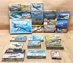 希少！ 未組立 多数 Revell ハセガワ AIRFIX 等 戦闘機 サンダーバード A6M5 T-2C PK-125 等 戦闘機 プラモデル 大量 まとめて 24点 C4