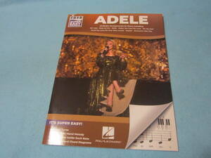 ｍ　輸入ピアノ用楽譜　Adele: 22 Simple Arrangements for Piano With Lyrics (Super Easy Songbook) アデル　超簡単レベル