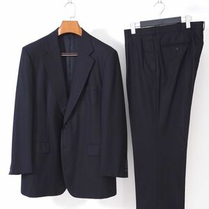 アクアスキュータム Aquascutum London 3-WE113 スーツ セットアップ ダークネイビー XL~2XL メンズ