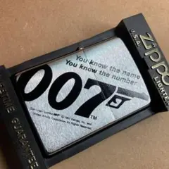 未使用 Zippo ジェームズボンド 007