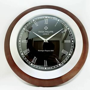 超レア PATEK PHILIPPE パテックフィリップ カラトラバ 壁掛け時計 木製 ウッド 時計 美品 ディーラー 掛け時計 掛時計 高級 最短即日発送