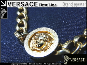 ＶＥＲＳＡＣＥ　ヴェルサーチ ベルサーチ ブレスレット　最強　18K　無垢　ιηF