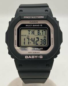 CASIO カシオ Baby‐G ベイビージー BGD-5650-1BJF ラバーバンド 電波ソーラー デジタル 腕時計