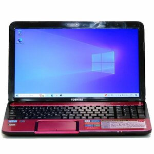 ■ジャンク 中古 東芝 TOSHIBA dynabook T552/58GR 15.6インチ Core i7 3630QM 2.4GHz 8GB SSD 128GB Windows10 ノートパソコン PC