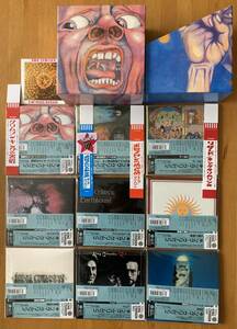 キング・クリムゾン 【King Crimson】紙ジャケット limited edition papersleeve CD 紙ジャケ 特典BOX 復刻帯 ロックエイジ・サウンド７帯