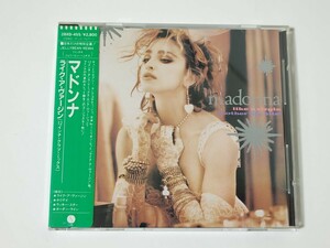 旧規格　シール帯　マドンナ/ ライク・ア・ヴァージン(12インチ・クラブミックス)　86年初版　2800円帯　税表記なし　28XD