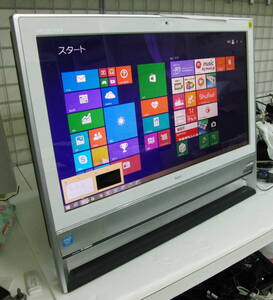 「NEC VN350/M」 20インチ液晶一体型PC Celeron 1000M Windows8.1 1TB