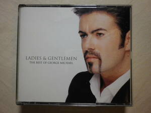 『George Michael/Ladies ＆ Gentlemen～The Best Of George Michael(1998)』(EPIC 491705 2,輸入盤,歌詞付,2CD,ベスト・アルバム)