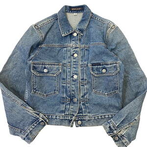 90s USA製 GUESS JEANS USA 2nd型 デニム ジャケット オールド ゲス ジーンズ Gジャン ジージャン Made in USA ヴィンテージ 