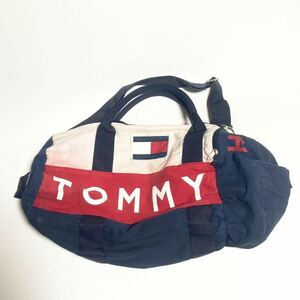 TOMMY HILFIGER ☆ ボストンバッグ ショルダーバッグ 2way 男女兼用 スポーツ ストリート アメカジ 通学 トミーヒルフィガー■SBA46