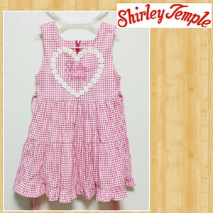 ShirleyTemple シャーリーテンプル ギンガムチェック ワンピース 120 子供服