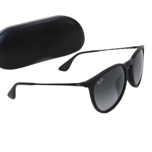 1円 ■ 美品 レイバン サングラス ブラック系 プラスチック×ラバー シンプル 男性 RB 4171-F Ray Ban ■E.Blel.zE-07