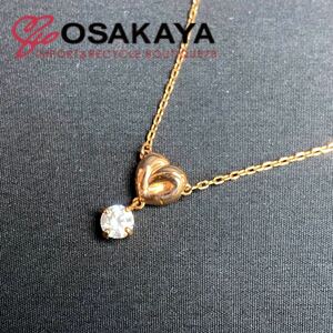 ほぼ未使用 SWAROVSKI Lifelong Heart ペンダント 5516542 ローズゴールド クリスタル スワロフスキー ライフロング ハート ネックレス