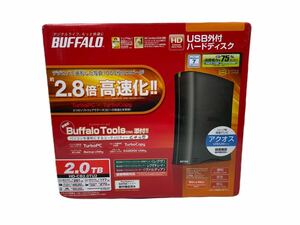 未使用　BUFFALO 2.0TB バッファロー 外付けHDD ハードディスク 外付けハードディスク