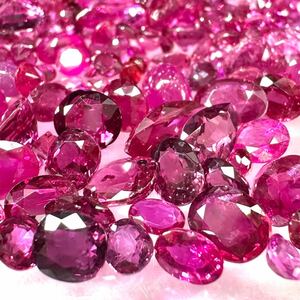 L04-0034 おまとめ☆ルビールース 重量 約10g 50ct ( Ruby ruby コランダム 紅玉 宝石 裸石 jewelry )