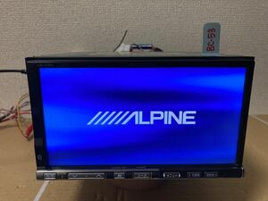 ALPINE アルパイン　HDDナビ VIE-X08S 年地図データ 2010 HDDナビ /CD/DVD/SD