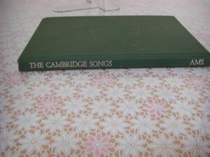 洋書 The Cambridge Songs、Karl Breul ケンブリッジの歌 H9