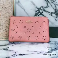 coach　コーチ　ポーチ　小物入れ　ピンク