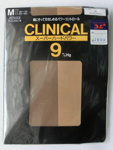 アツギCLINICALクリニカル　スーパーハードパワー★かかと付コンベンショナルタイプ パンティーストッキング・パンスト M コスモブラウン