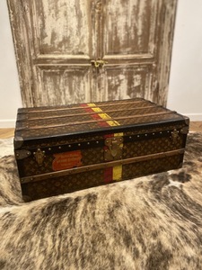 14 フランス LouisVuitton ルイヴィトン アンティーク ビンテージ スーツケース 激レア コレクター 本物 モノグラム 美術品 トランク 投資