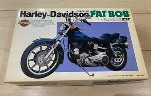 1/12　ハーレーダビッドソン FXE/F-80 ファット・ボブ イマイ 　ジムキャット・チョッパー付　Harley-Davidson FAT BOB 未組み立て品