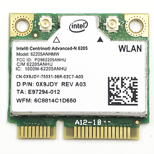 無線LANカード Intel Centrino Advanced-N 6205 62205ANHMW DELL Latitude E5530 動作確認済 PCパーツ 修理 部品 パーツ YA2597-B2008N200