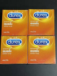 【送料無料】早漏防止 コンドーム Durex sensation condom イボ付 4箱(12枚)