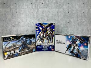 未組立3個まとめ【1/100 ZGMF-X10A フリーダムガンダム/1/144 MS-07B グフ/1/144 RX-78-2 BEYOND GLOBAL】BANDAI バンダイ HG ガンプラ 